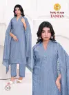 Taniya By Tunic House Chanderi Silk Top With Bottom Dupatta Online Wholesale
